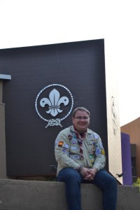 Ich in der ersten Woche vorm Scout Center